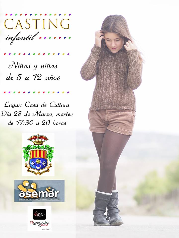 CeC Casting para niños y niñas organizado por la prestigiosa agencia