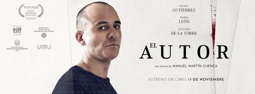 Resultado de imagen de el autor pelicula Manuel Martín Cuenca