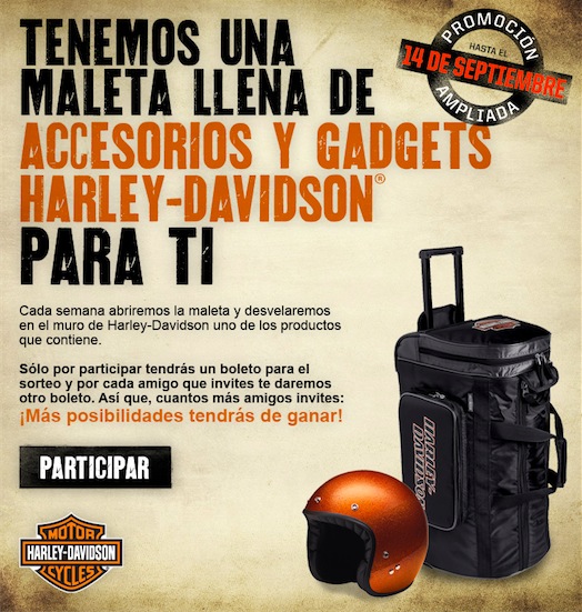 Sorteo Harley Davidson