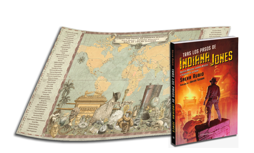 Tras los pasos de Indiana Jones: El libro definitivo sobre el universo de la saga